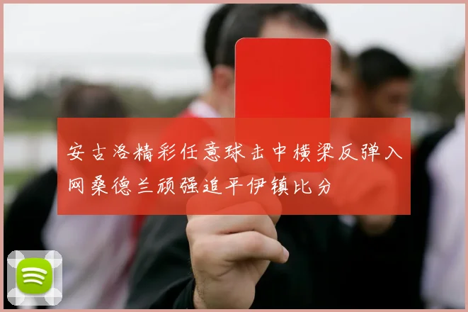 安古洛精彩任意球击中横梁反弹入网桑德兰顽强追平伊镇比分